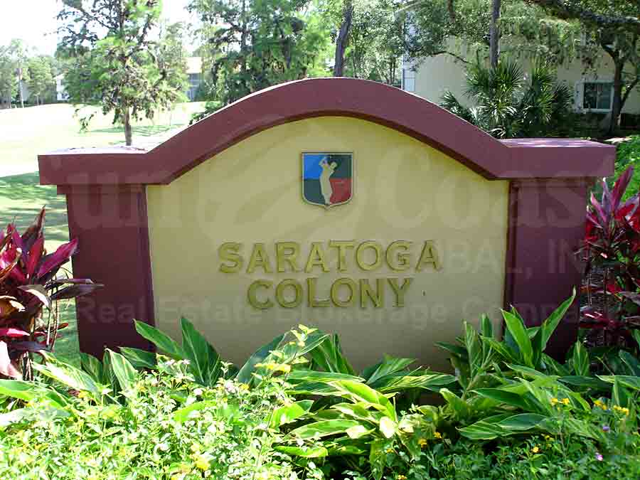 Saratoga Colony Signage